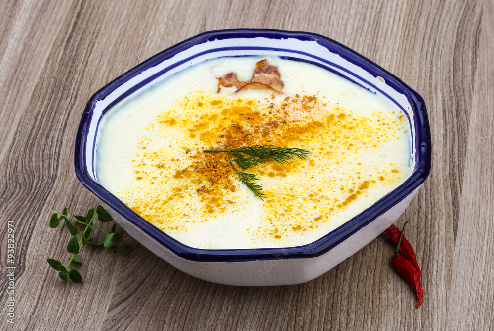 Cheese soup Cheese soup
