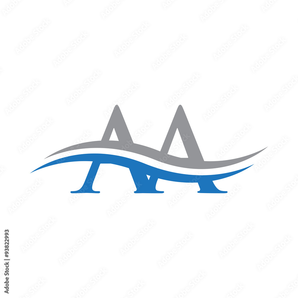 initial letter logo initial letter logo