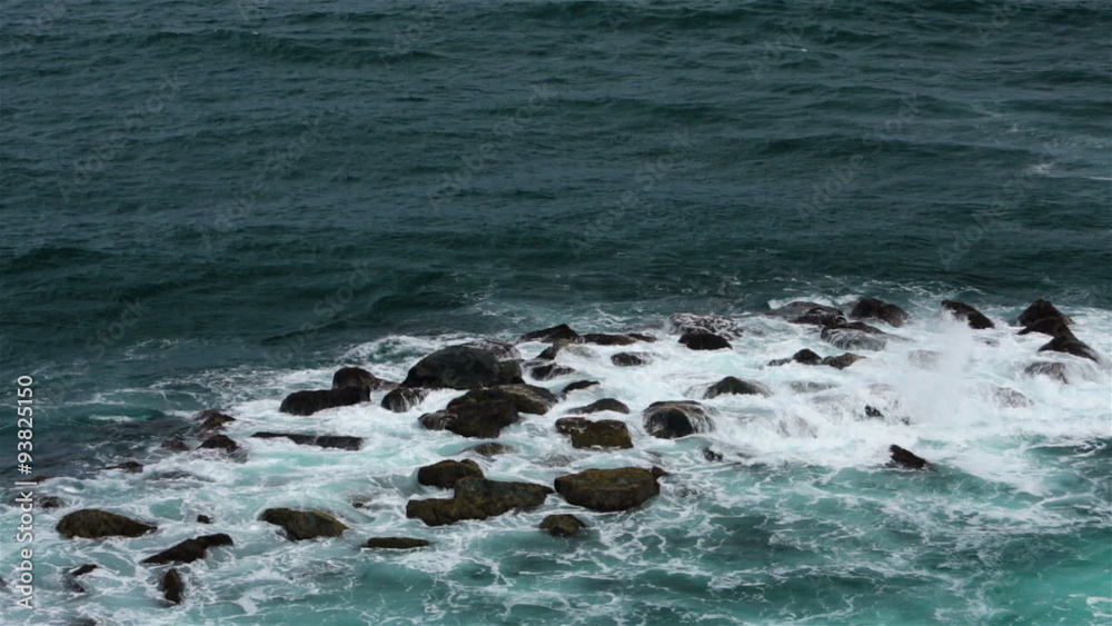 Tropical ocean surf and rocks Caribbean Puerto Rico HD 0558 Tropical ocean surf and rocks Caribbean Puerto Rico HD 0558