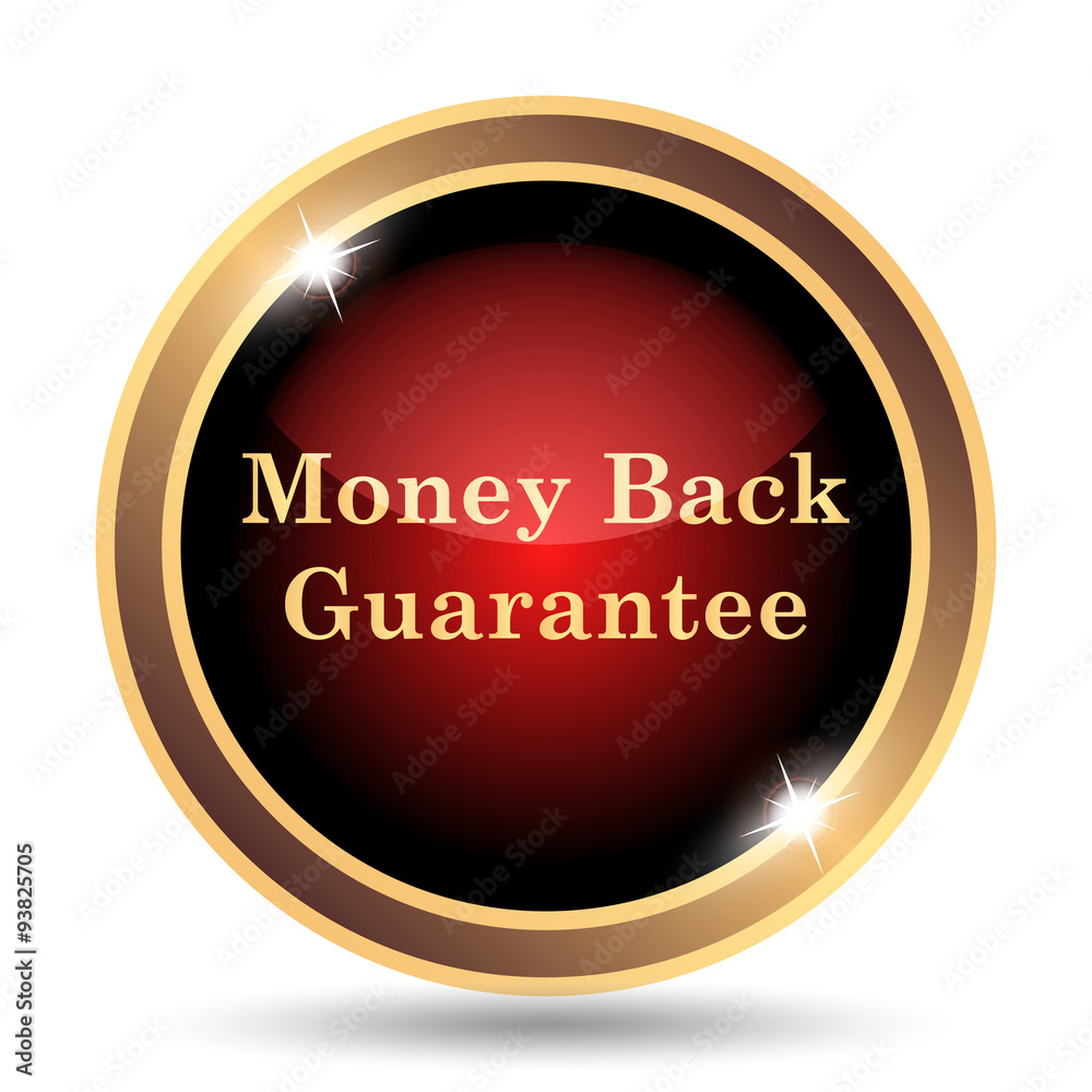 Money back guarantee icon