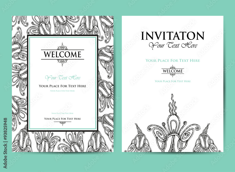 Invitation for celebration date