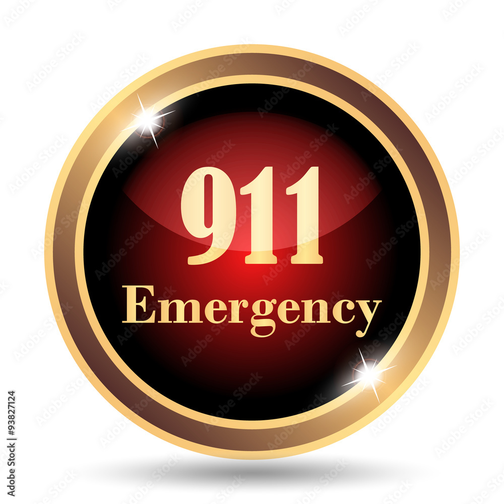 911 Emergency icon