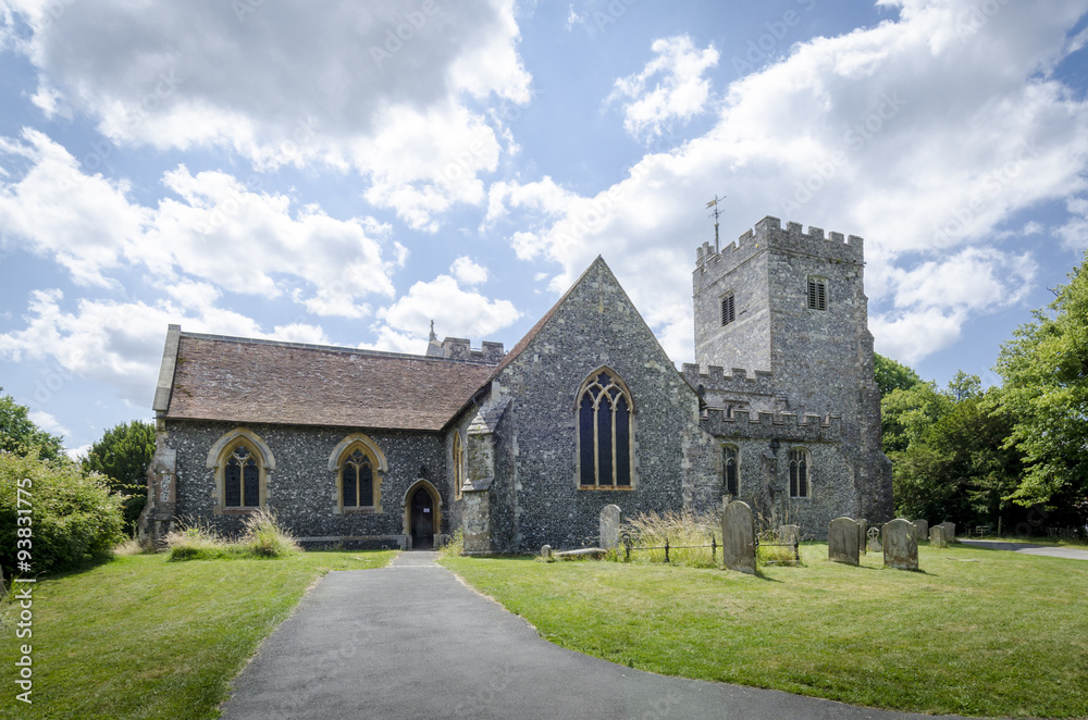 Chilham Church, Kent, UK