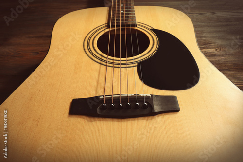 Guitar closeup