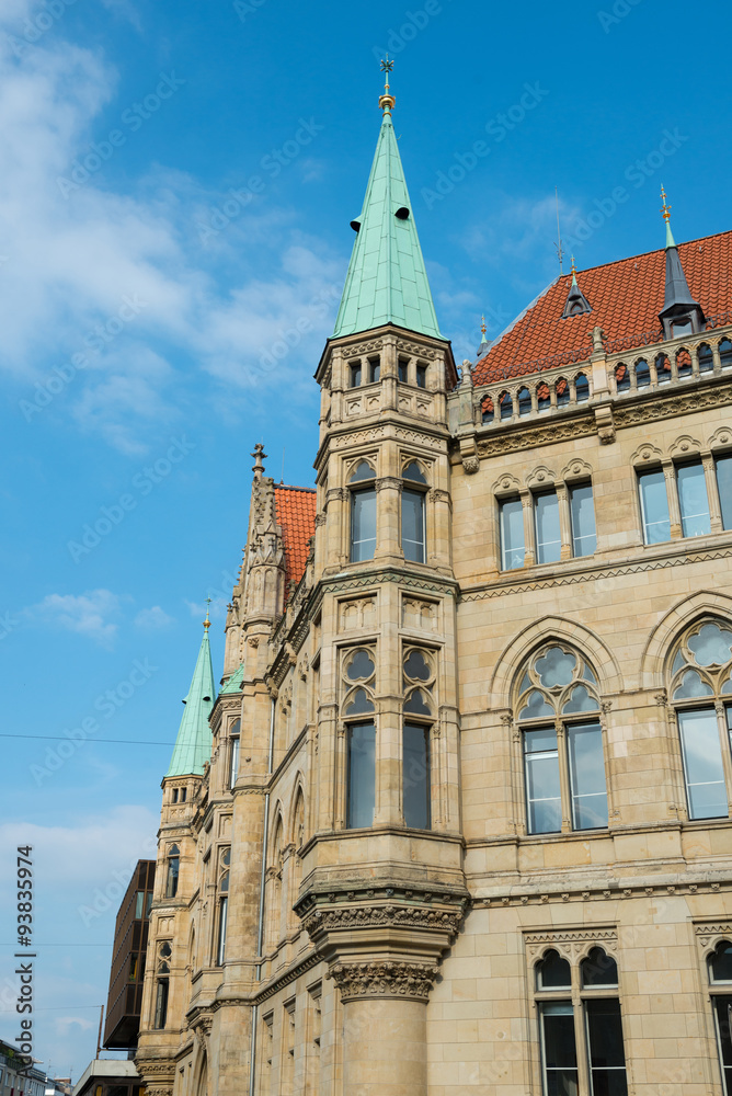 City hall (Rathaus) in Braunschweig, Germany