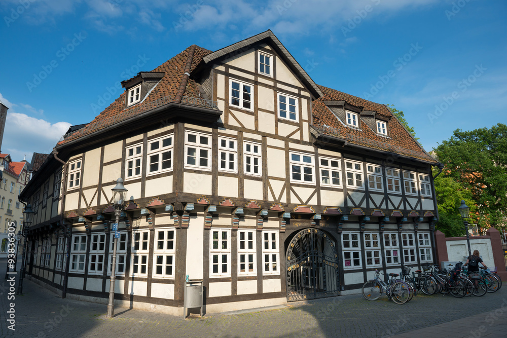 Old timbered house in Braunschweig, Germany