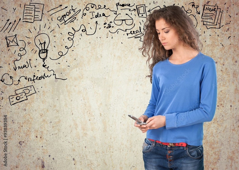 Fototapeta premium Text Messaging.
