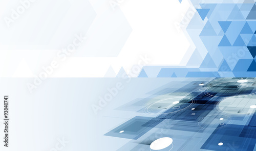 New future technology concept abstract background