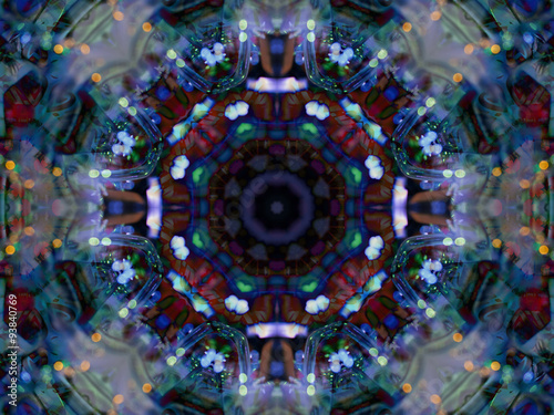 abstract colorful seamless pattern kaleidoscope