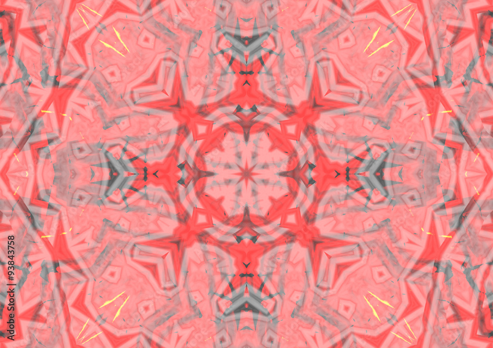 Abstract background pattern, kaleidoscope Abstract background pattern, kaleidoscope