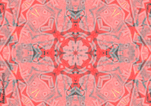Abstract background pattern, kaleidoscope