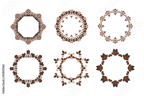 Vector geometric frames.
