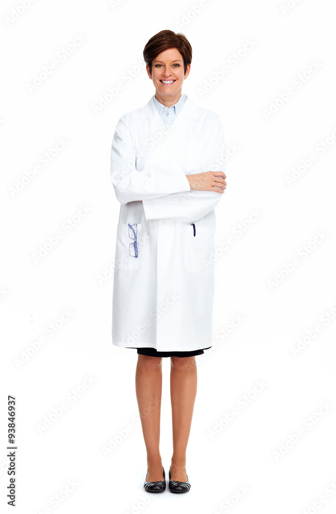 Mature medical doctor woman. Mature medical doctor woman.