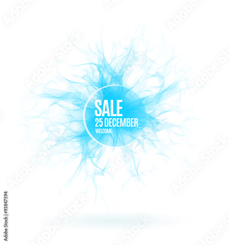 Sale abstract vector background poster