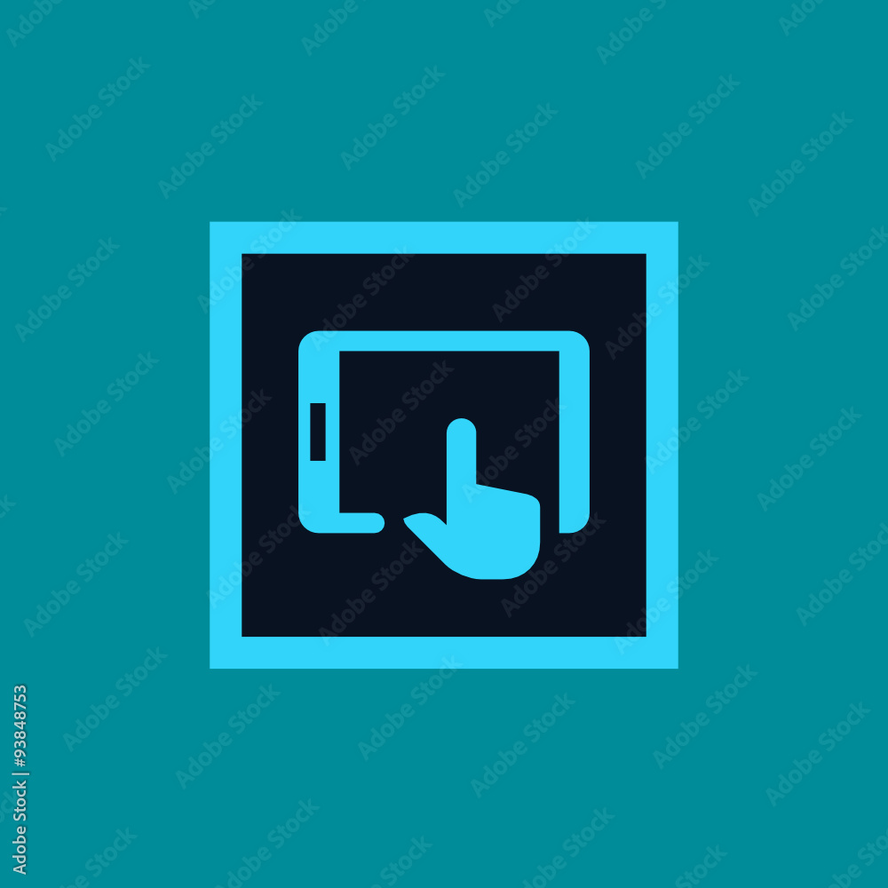Modern Flat App Button Modern Flat App Button