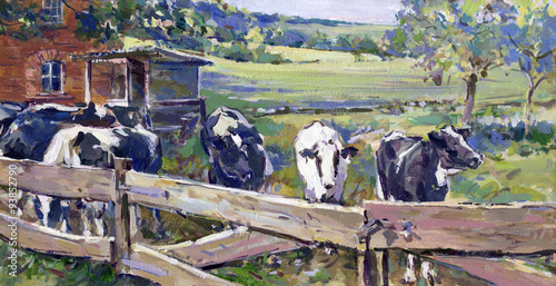 krowy-w-malarstwie