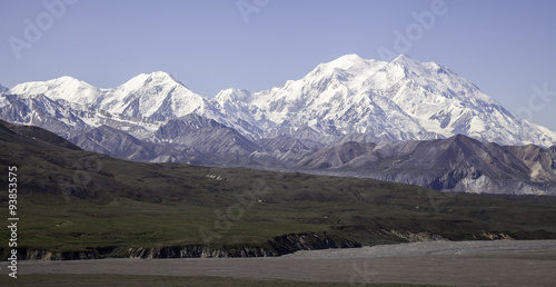 Mt Denali in Alaska. © Steven Miller