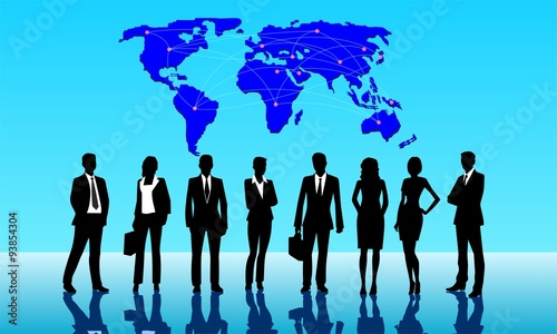corporate business team