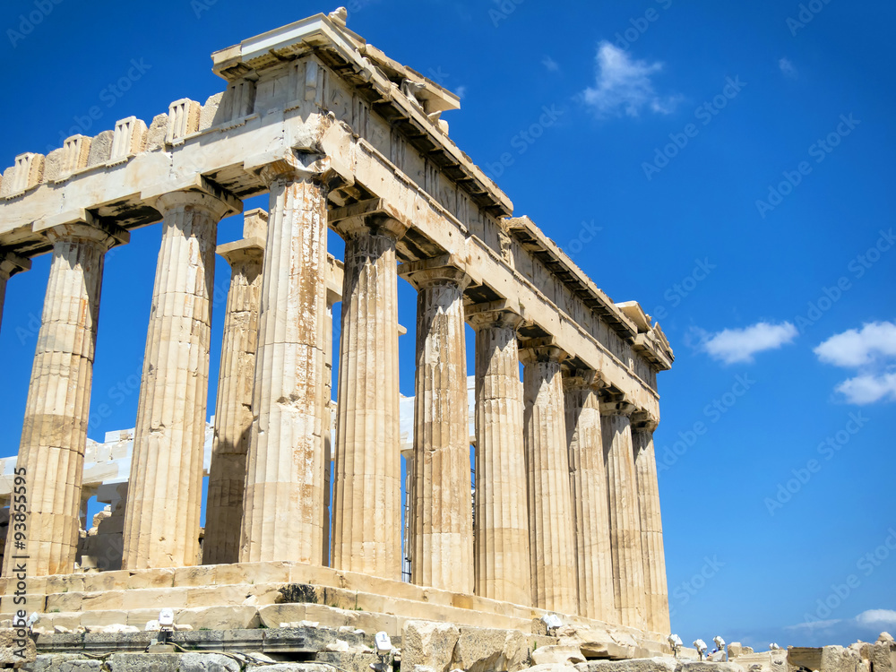 Obraz premium Partenon w Atenach
