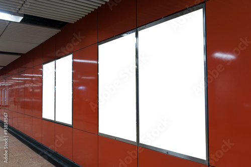 Red Empty BillBoard