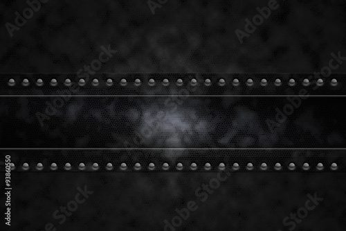Leatherette black texture background