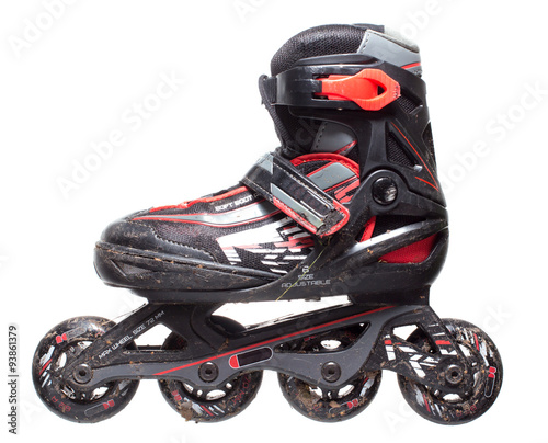 Inline rollerskates isolated