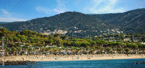 Cote d'Azur mediterranean coast