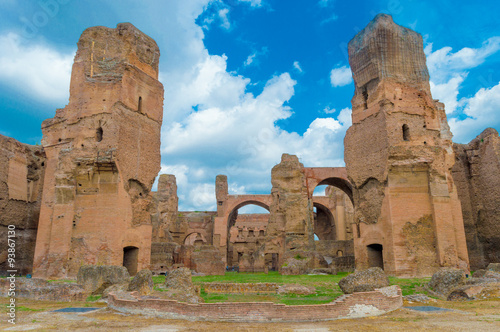 Photography Italy, Rome, Caracalla baths