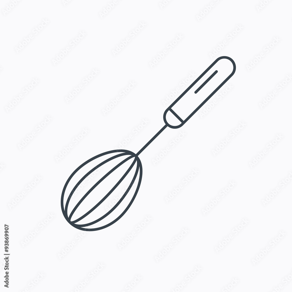 Whisk icon. Kitchen tool sign. Whisk icon. Kitchen tool sign.