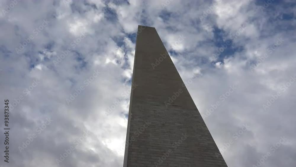 Washington DC Washington Monument clouds 4K 062 Washington DC Washington Monument clouds 4K 062