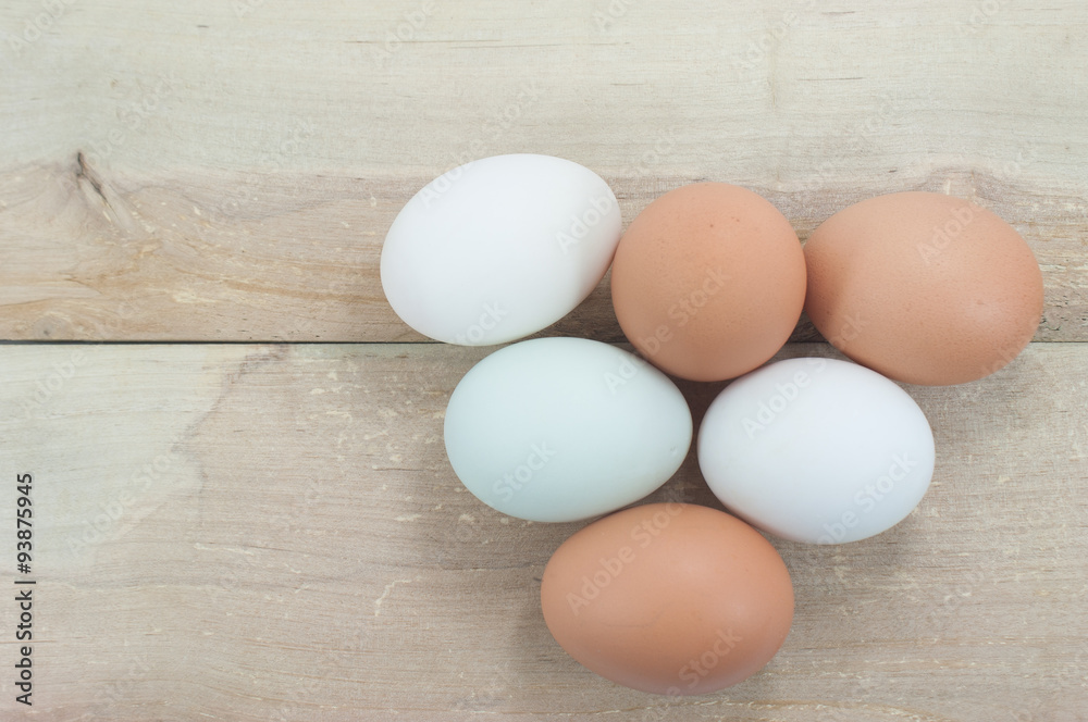 Still Life- eggs laid on a wooden floor. Still Life- eggs laid on a wooden floor.