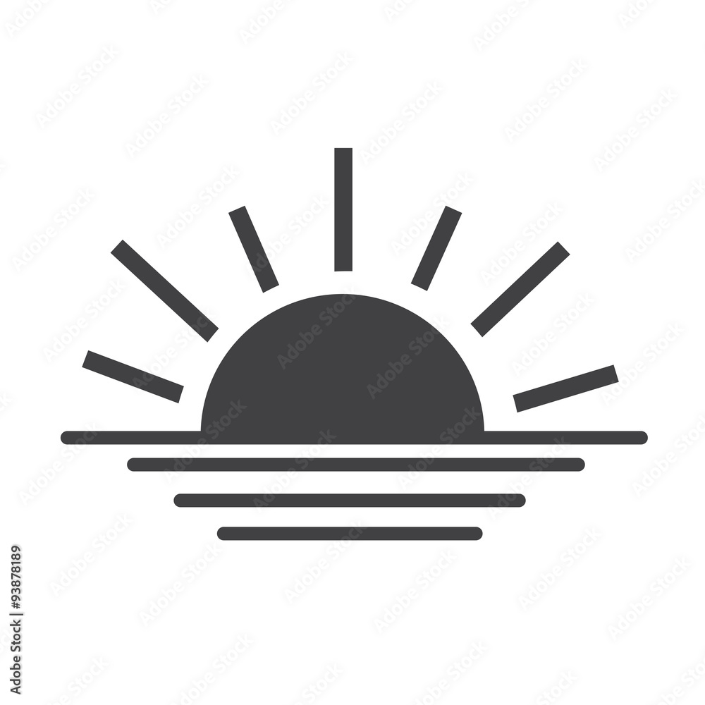 sunrise sunset line icon sunrise sunset line icon