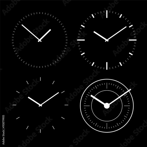 Set of clocks
