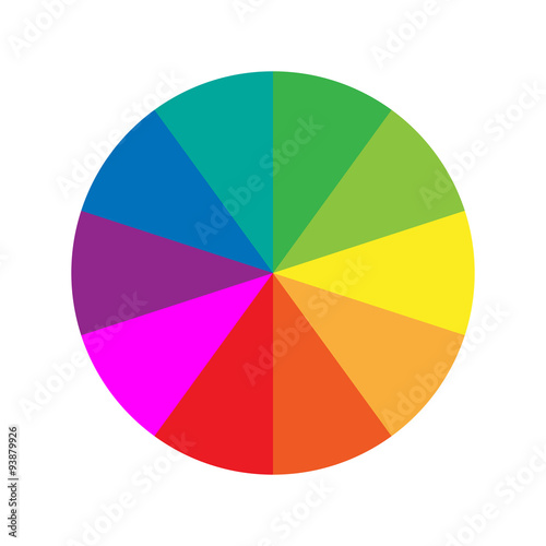 Color wheel guide
