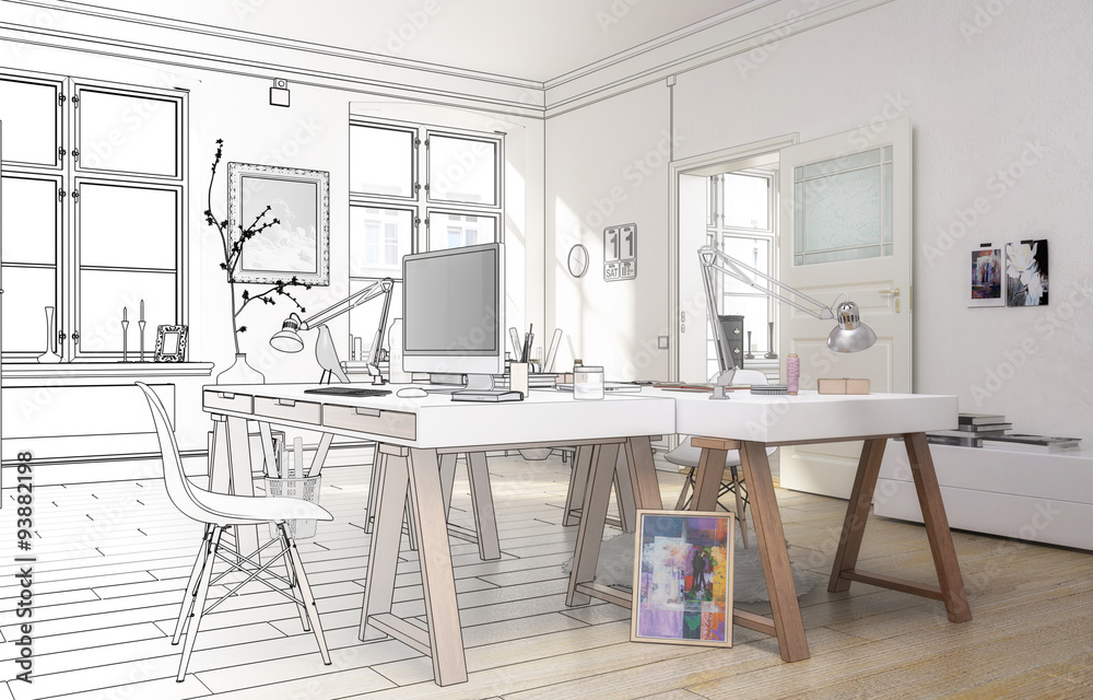 Atelier (Zeichnung) Atelier (Zeichnung)