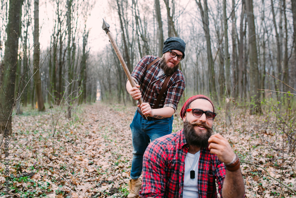 Fototapeta premium bearded man