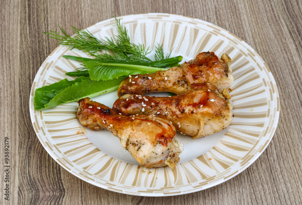 Grilled chicken legs Grilled chicken legs