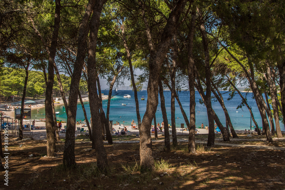 Dalmatien, Kroatien Primosten, Traumstrand