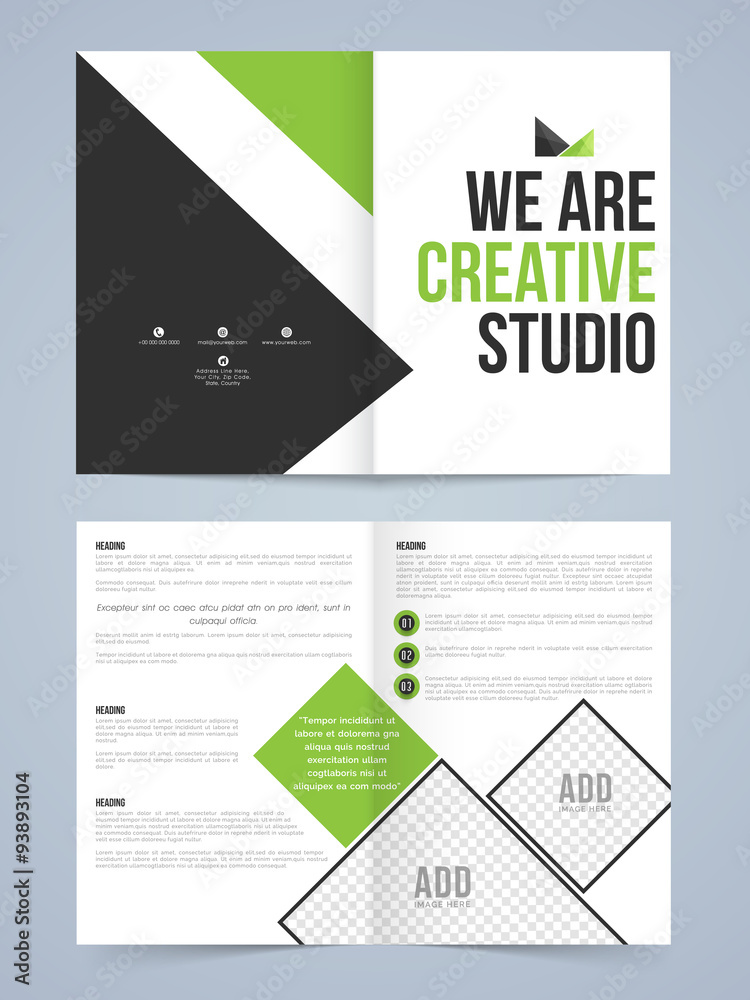 Two page Business Brochure or Template. Two page Business Brochure or Template.