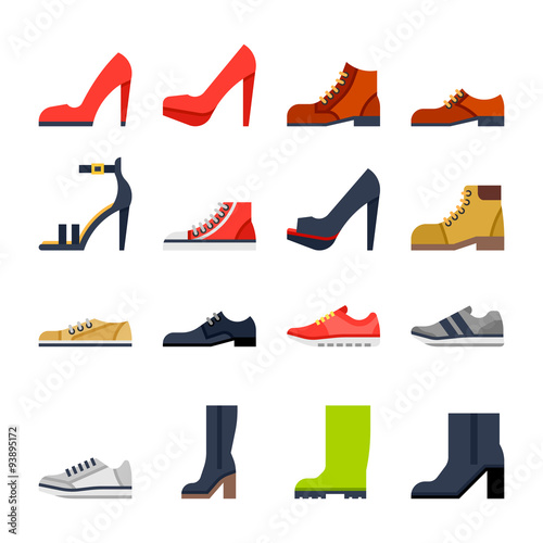 footwear for all occasions. shoes, sneakers, boots 