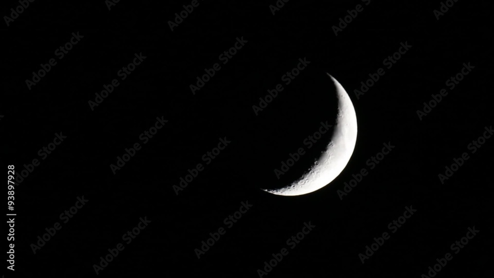 spicchio di luna astro fotografia spicchio di luna astro fotografia
