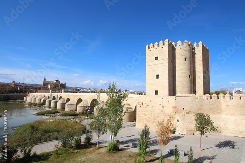 Tour de la Calahorra et pont romain   Cordoue  Espagne 