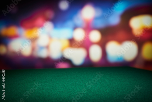 Fotografia Poker table