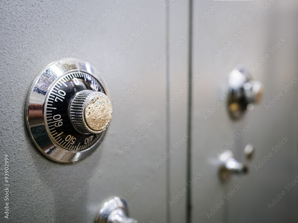 Safe Box Banking Password protected system Safe Box Banking Password protected system