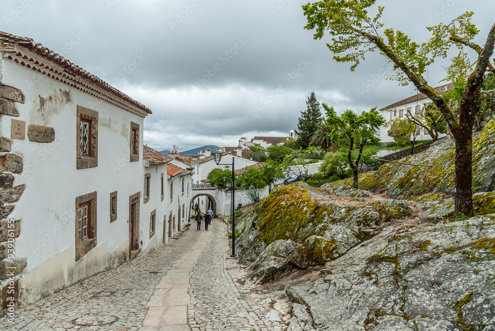 sight of the medieval city of Marvao, Portugal