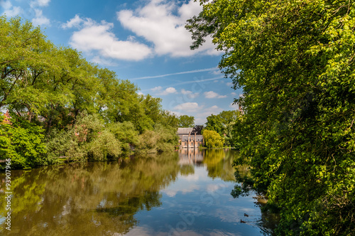 Belgien Brügge am See