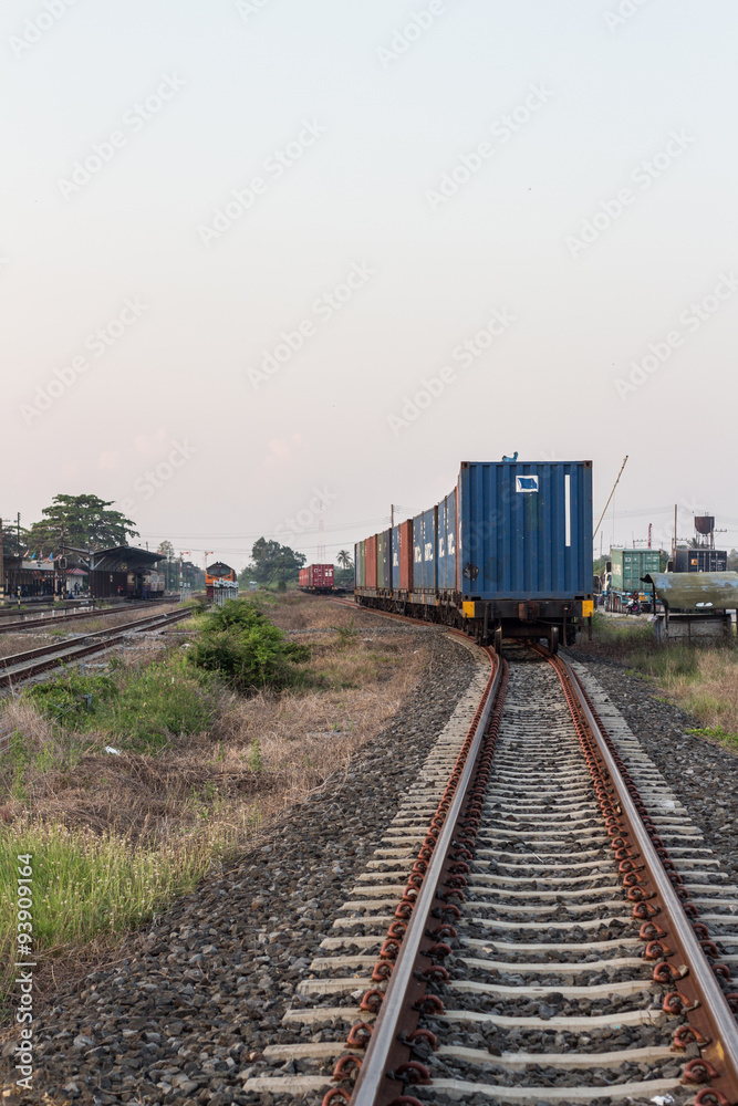 Obraz premium rails trasport