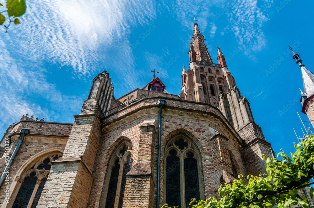 Fototapeta premium Belgien Brügge - Liebfrauenkirche 01