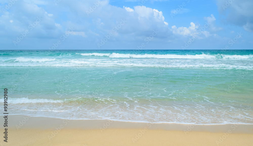 Surin beach at Phuket island in Thailand