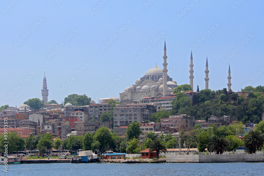 Naklejka premium Eminonu in IStanbul, Turkey.